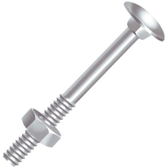 PA FR AC UNC C/PO SX 5/16x4 PS ZB