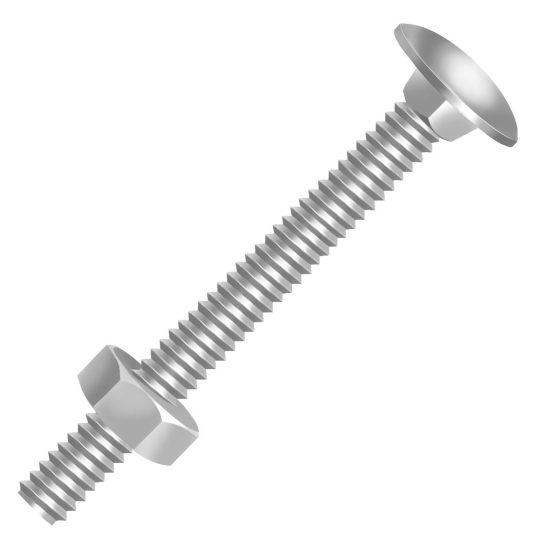 PA FR AC UNC C/PO SX 5/16x1 RI ZB