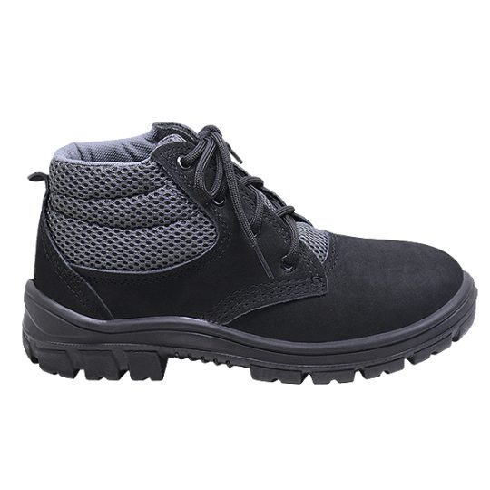Botina 3 Gomos Imbiseg Nobuck Preto - Kadesh