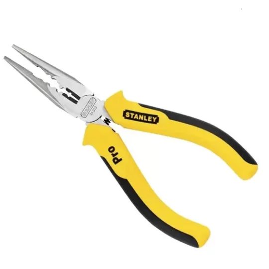 Alicate de Bico Meia Cana Longo com Corte