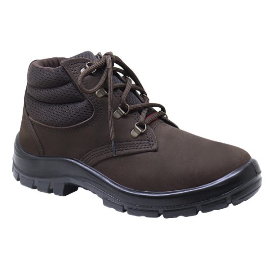 Botina 3 Gomos Flex Nobuck Marrom - Kadesh