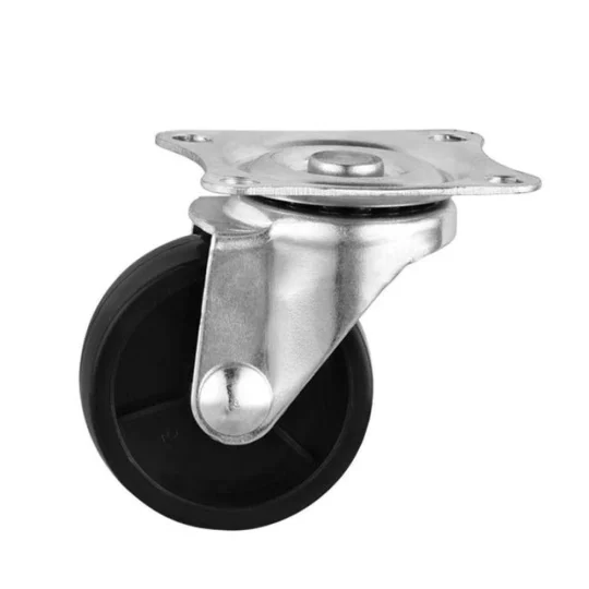 Rodizio Giratório De Plástico Sem Trava 40mm