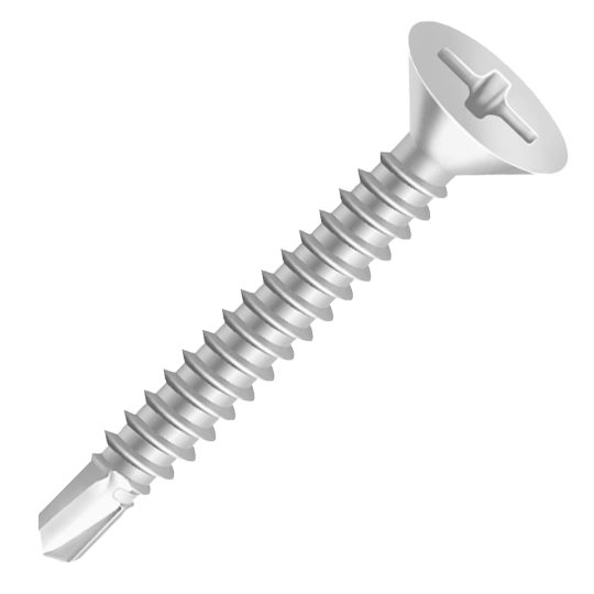 Parafuso Chato Phillips Autoatarraxante Ponta Broca INOX 410