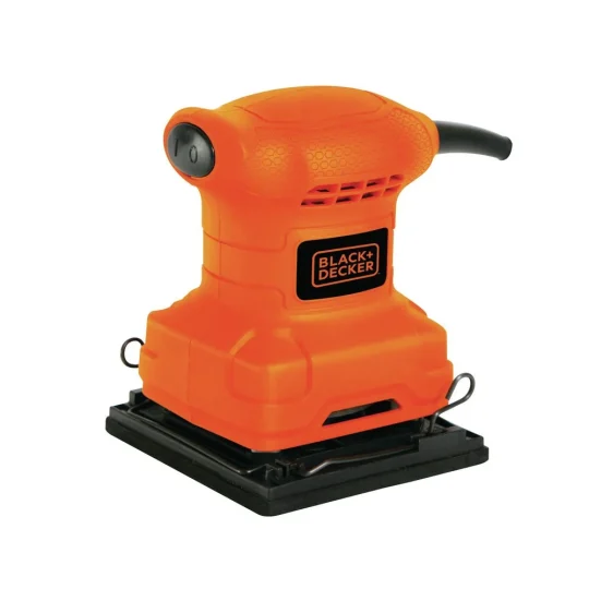 Lixadeira Orbital 1/4 Folha Lixa Black&Decker