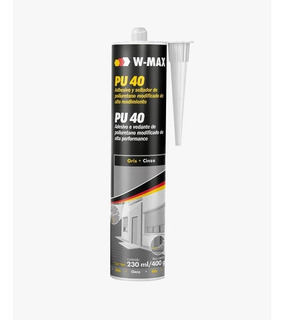 Pu 40  wurth 400g cor: Branco-Cinza-Preto
