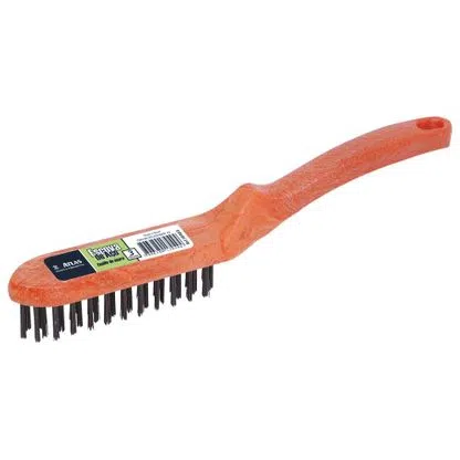 Escova de Aço 4 Fileiras