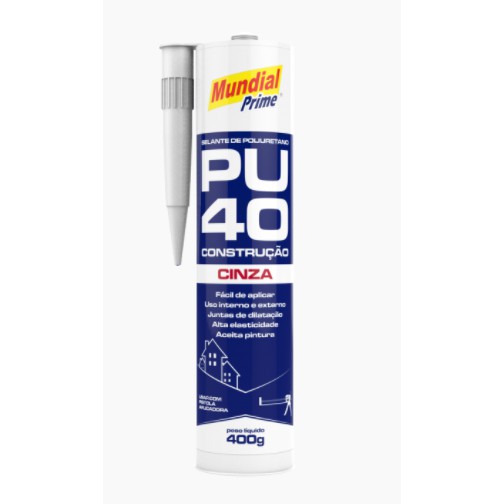 Pu 40 Mundial Prime 400g cor: Branco - Cinza - Preto