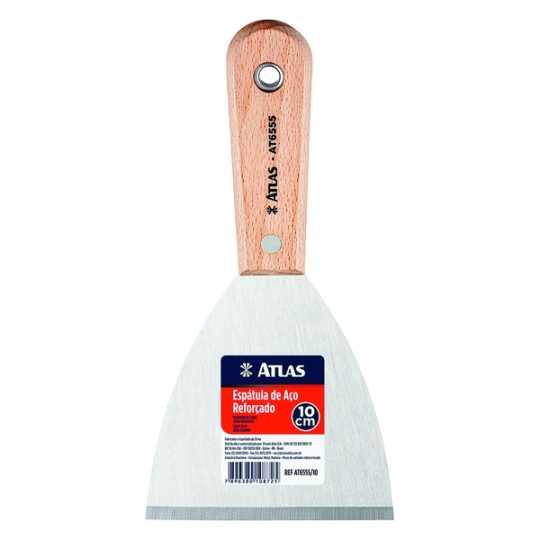 Espátula de Aço Carbono Reforçado Atlas