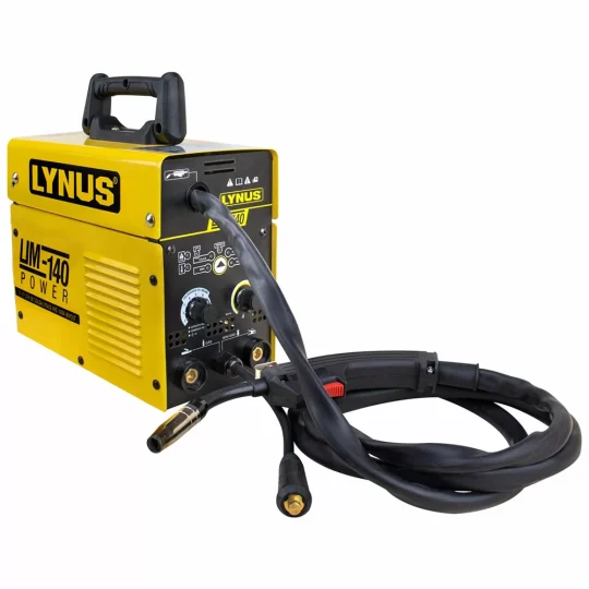 Máquina Inversora de Solda Multiprocessos MIG/MAG/TIG/MMA 140A Bivolt LIM140 Lynus