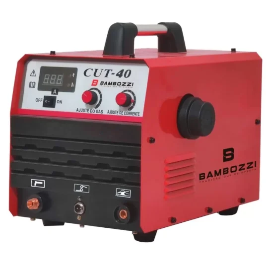 Máquina Inversora de Corte Plasma CUT40 C/ Compressor Integrado Bambozzi