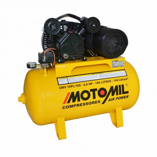 Compressor Air Power 2HP CMV-10PL/100A Motomil
