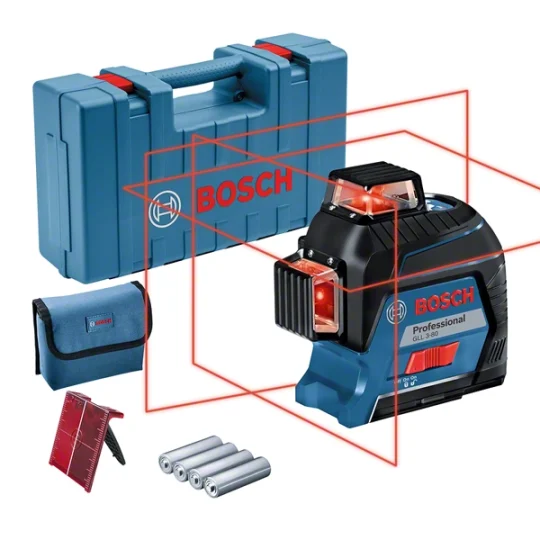 Nível a Laser GLL3-80 30 Metros Professional Bosch