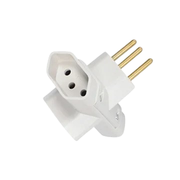 “T” Adaptador Universal 10A/250V 2P